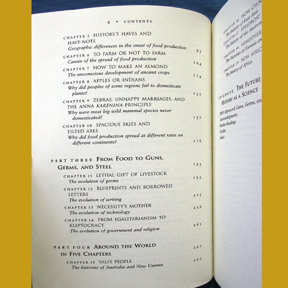 Book - Guns, Germs, and Steel: The Fates of Human Societies by Jared Diamond - Picture 3 of 10
